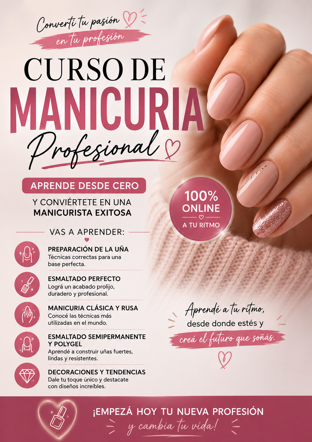 CURSO DE MANICURIA PROFESIONAL